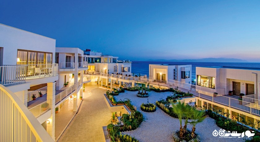 محوطه ورودی اتاق های هتل